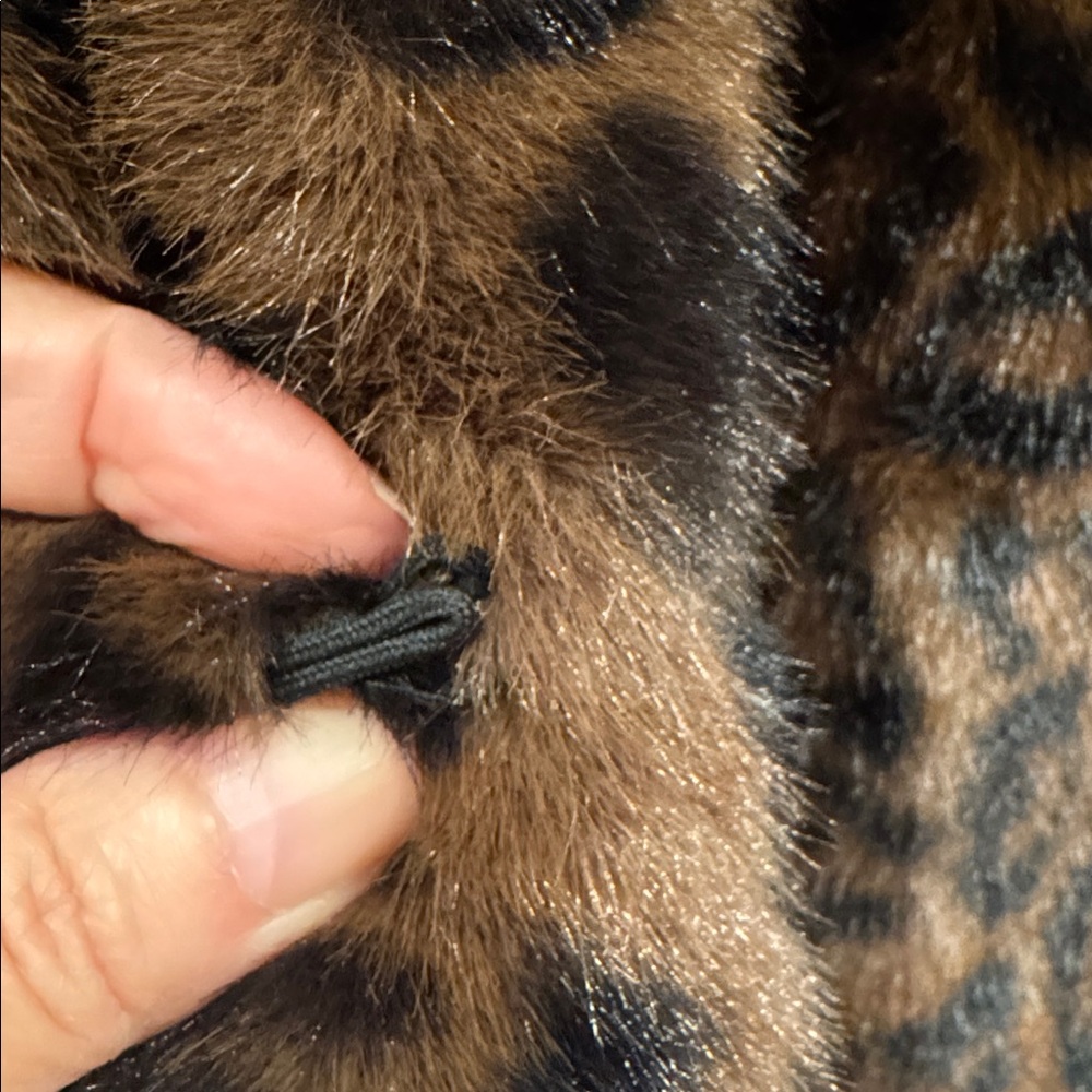 Laundry Leopard Print Faux Fur Coat - Picture 8 of 9